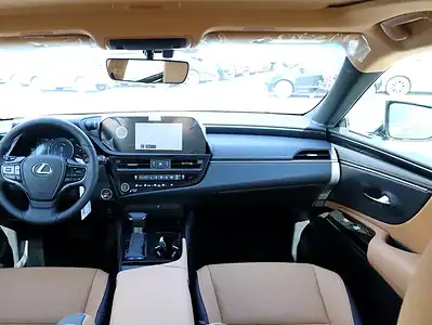 2025 Lexus ES-Series 2.5L SEDAN Other Hybrid 4 Cylinder Engine Black Tan