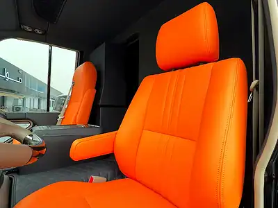 2025 Toyota Coaster 6 Cylinders Engine Black Orange Van MT GCC Specs