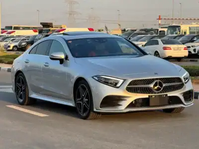2019 Mercedes-Benz CLS-Class CLS 450 4Matic 4.5 Auction Grade Silver Red Coupe