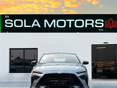 2025 MG MG6 Black Edition 4 Cylinders Engine Grey Black Sedan FWD