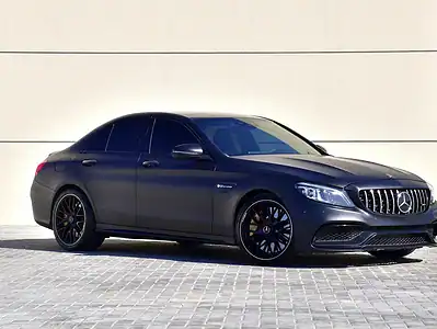 2020 Mercedes-Benz C-Class C63 S AMG 8 Cylinder Engine Black Sedan AT
