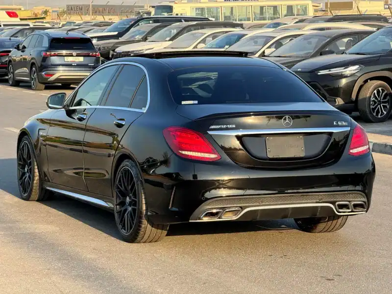 2017 Mercedes-Benz C-Class AMG C 63 S 4MATIC+ 8 Cylinders Black Red Sedan