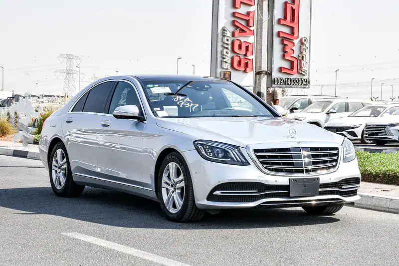 2019 Mercedes-Benz S-Class S 450 6 Cylinders Engine Petrol Silver Black Sedan
