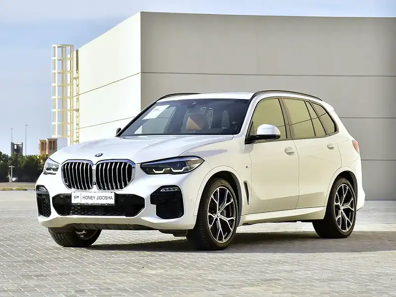 2019 BMW X5 Xdrive 40i 6 Cylinder Engine White Tan SUV GCC Specs