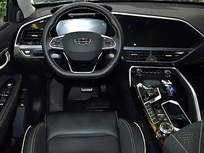 2024 Geely Tugella GL 4 Cylinders Engine Grey Black Crossover GCC Specs