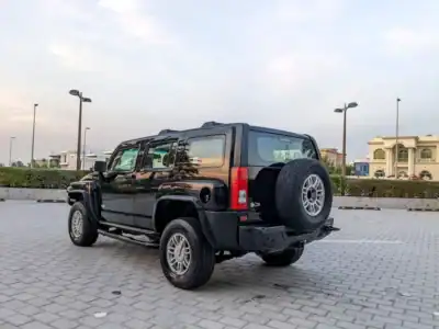 2008 Hummer H3 Other 5 Cylinder Engine Petrol Black SUV GCC Specs