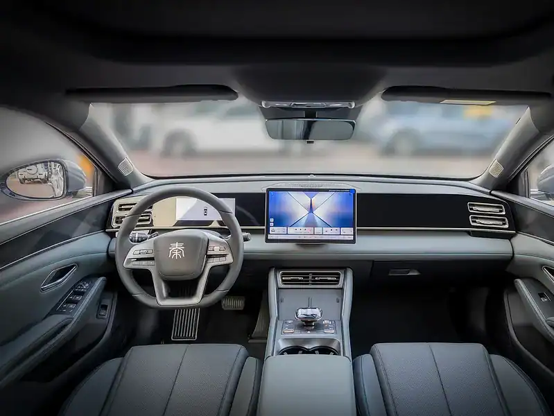 2025 BYD Qin L DM-i L120KM Hybrid 4 Cylinders Grey Black Sedan