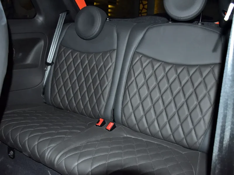 2023 Abarth 695 Turismo 4 Cylinders Engine Orange Black Hatchback