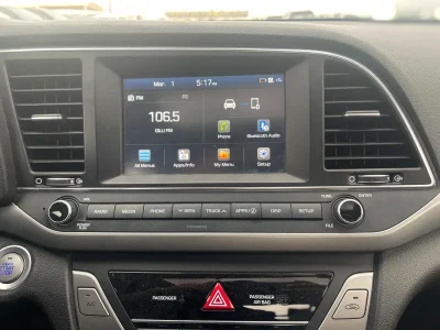 2018 Hyundai Elantra Other 4 Cylinders Engine Petrol Black Sedan FWD