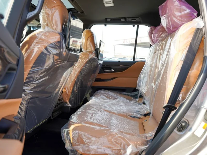 2025 Lexus LX 600 6 Cylinders Engine Silver Tan SUV GCC Specs