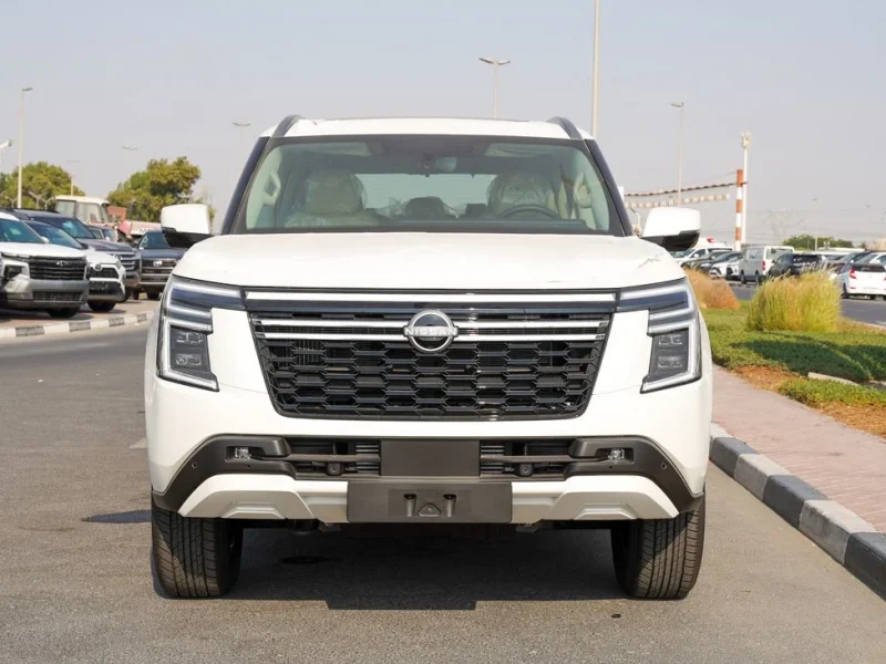 2026 Nissan Patrol 6 Cylinders Engine White-White SUV GCC Specs