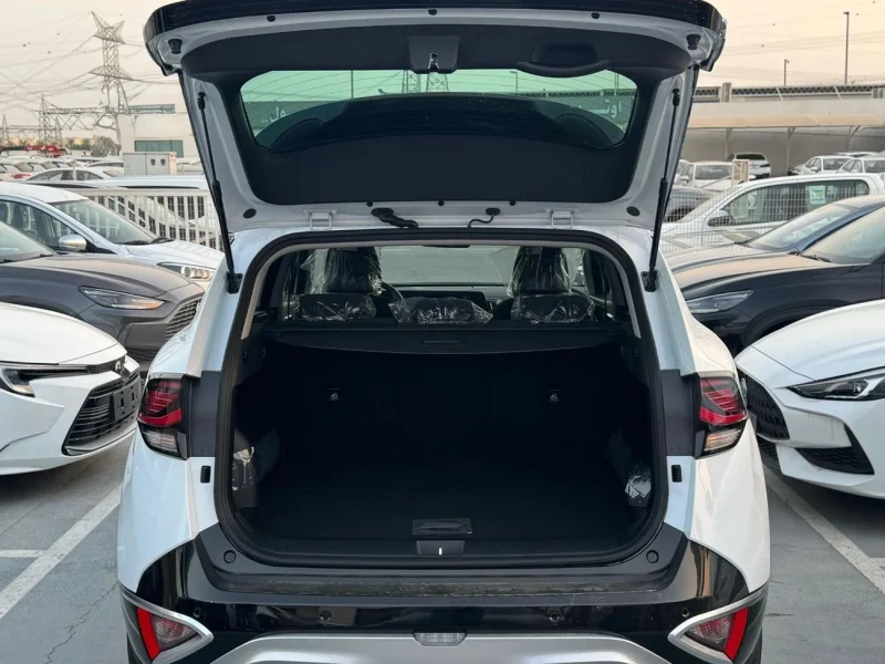 2025 Kia Sportage 2.0L 4 Cylinders Engine Petrol FWD White Black SUV