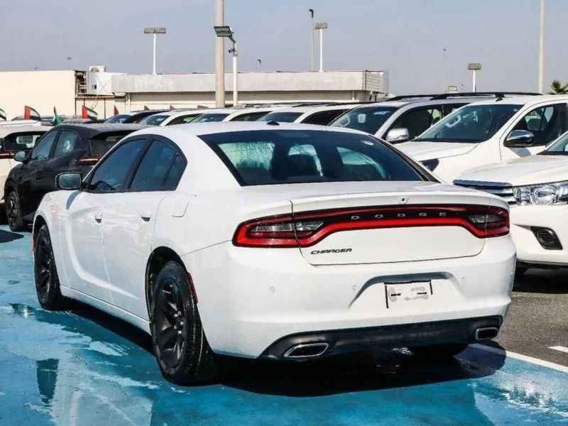 2020 Dodge Charger SE Mid 3.6 litres 6 Cylinders Engine White Grey Sedan