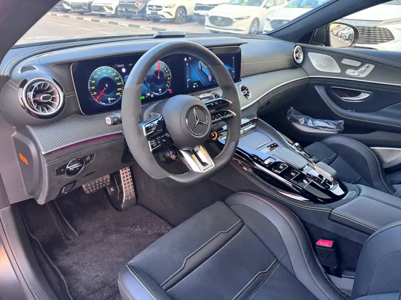 2022 Mercedes-Benz AMG GT 63 S 4MATIC+ 8 Cylinder Engine Black Sedan