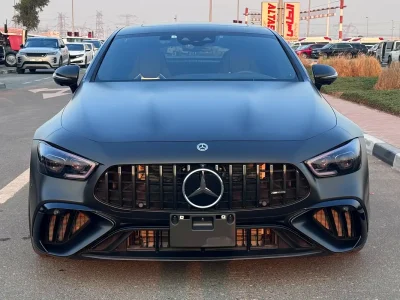2022 Mercedes-Benz AMG GT 63 S 4MATIC+ 8 Cylinder Engine Black Sedan