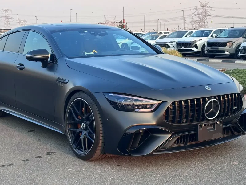 2022 Mercedes-Benz AMG GT 63 S 4MATIC+ 8 Cylinder Engine Black Sedan