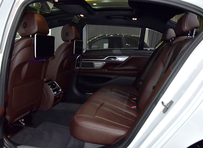 2022 BMW 7-Series 730Li 4 Cylinders Engine Petrol White Brown Sedan