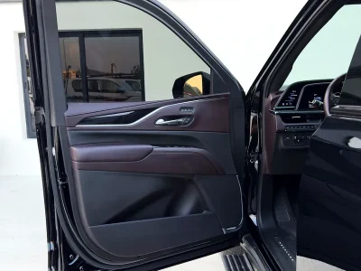 2022 Cadillac Escalade 600 Black Edition 8 Cylinders Engine Black Maroon SUV