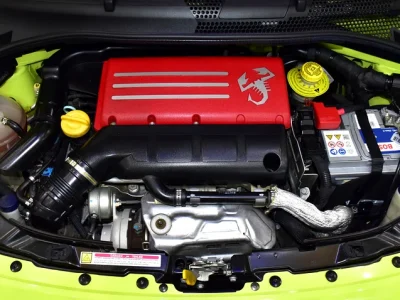 2022 Abarth 595 Competizione 4 Cylinders Engine Green Black Hatchback