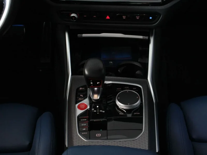 2024 BMW M3 Competition 3.0 litres 6 Cylinders Engine Grey Blue Sedan