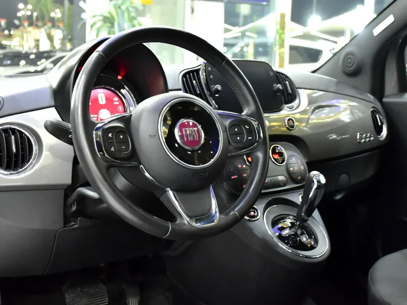 2023 Fiat 500 Dolcevita 4 Cylinders Engine Grey Black Hatchback GCC Specs