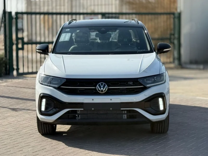 2025 Volkswagen T ROC 300TSI Black Edition 1.5L 4 Cylinder Engine Petrol White Black