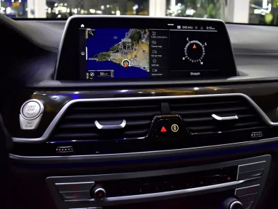 2022 BMW 7-Series 730Li 4 Cylinders Engine Petrol White Brown Sedan