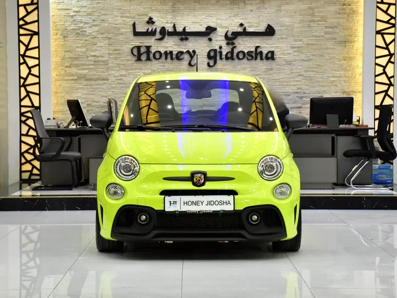 2022 Abarth 595 Competizione 4 Cylinders Engine Green Black Hatchback