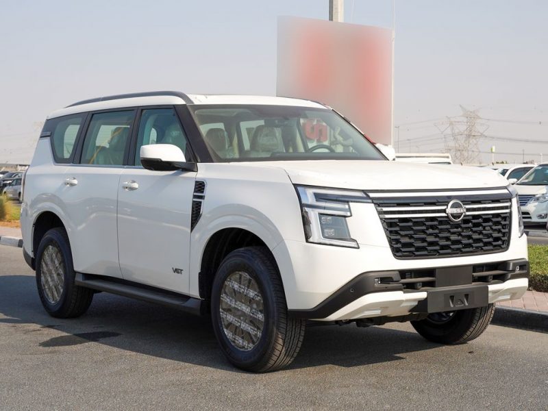 2026 Nissan Patrol 6 Cylinders Engine White-White SUV GCC Specs