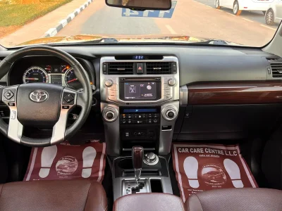 2016 Toyota 4Runner Limited 6 Cylinders Engine Petrol Black Orange SUV
