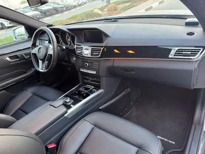2015 Mercedes-Benz E-Class E 300 4matic 6 Cylinders Engine Silver Black Sedan