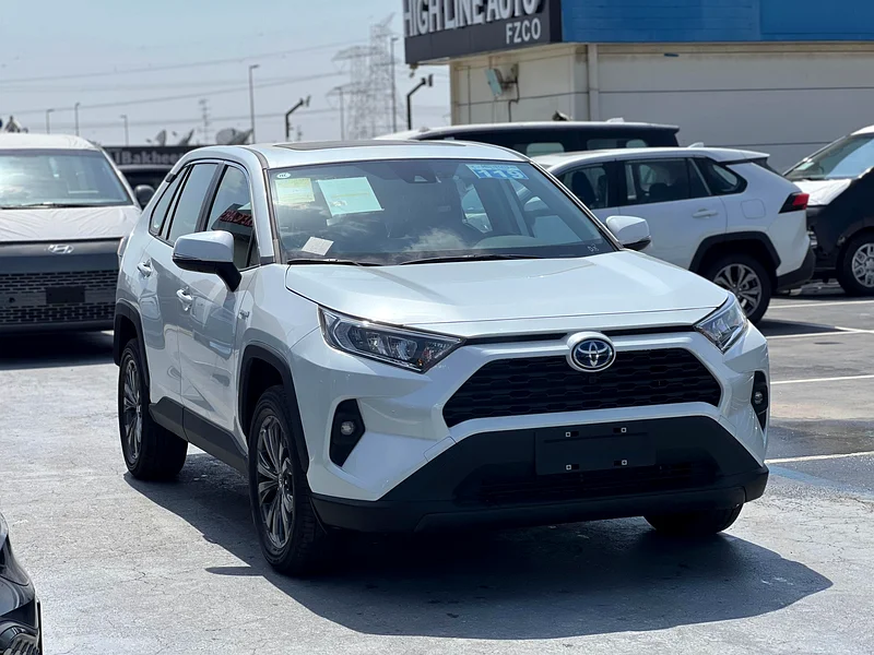 2023 Toyota Rav 4 Other Hybrid 4 Cylinder Engine White Grey Crossover