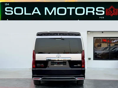 2025 Toyota Hiace Other 4 Cylinder Engine Black Orange Van GCC Specs