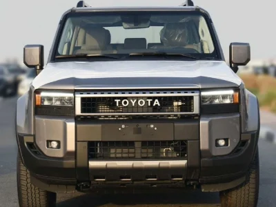 2025 Toyota Prado GXL 2.4L 4 Cylinders Engine Brown Beige SUV GCC Specs