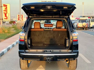 2016 Toyota 4Runner Limited 6 Cylinders Engine Petrol Black Orange SUV