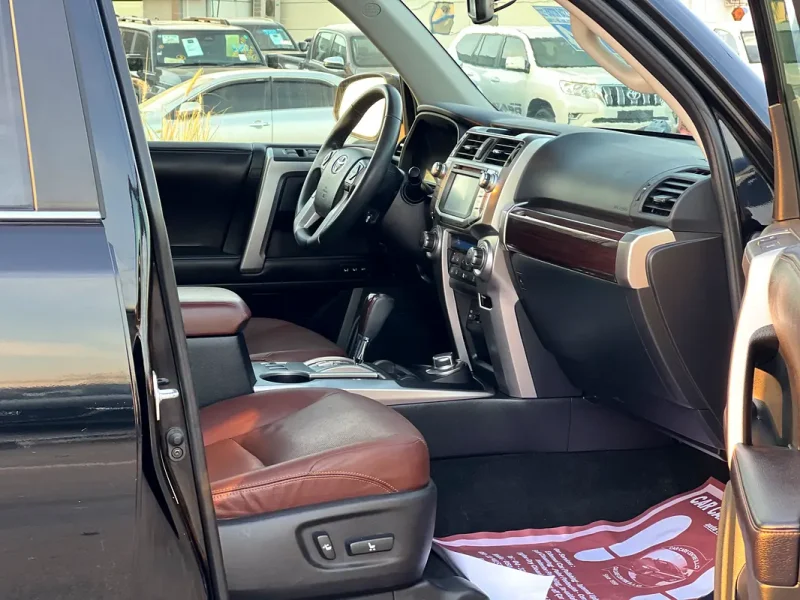 2016 Toyota 4Runner Limited 6 Cylinders Engine Petrol Black Orange SUV
