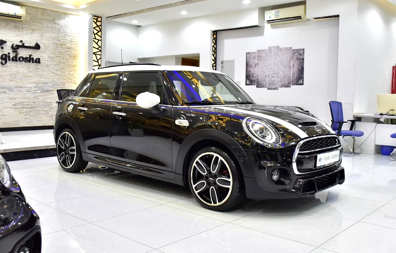 2021 MINI Cooper Cooper S JCW 4 Cylinders Engine Black Tan Hatchback
