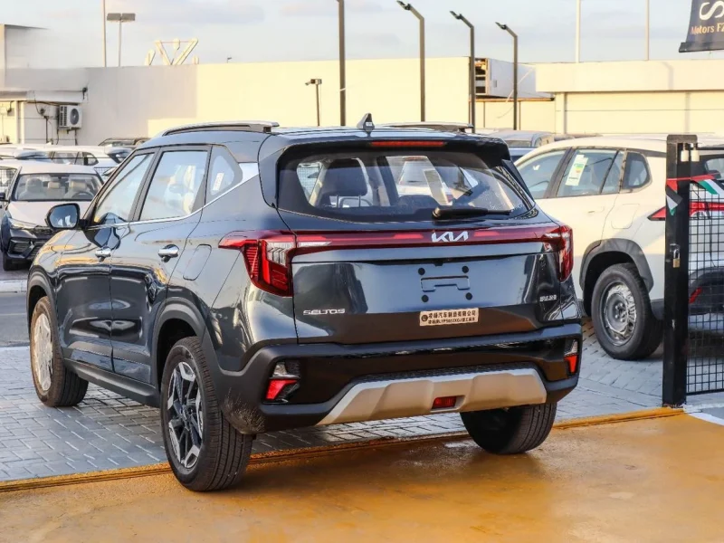 2025 Kia Seltos 1.5L 4 Cylinders AT Luxury Comfort Edition Grey Black Hatchback