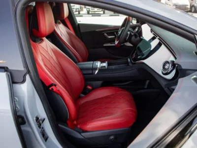 2023 Mercedes-Benz EQE 43 AMG 4Matic Grey Red Sedan European Spec