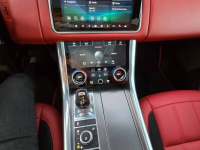 2021 Land Rover Range Rover Sport Supercharged V6 3.0L Engine Black Red SUV
