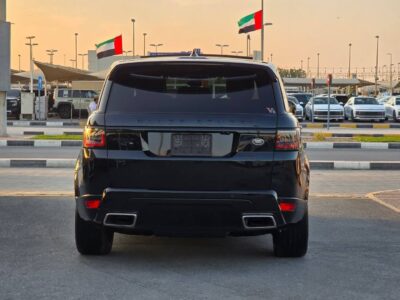 2021 Land Rover Range Rover Sport Supercharged V6 3.0L Engine Black Red SUV