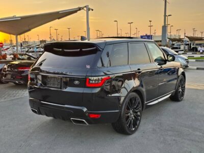 2021 Land Rover Range Rover Sport Supercharged V6 3.0L Engine Black Red SUV