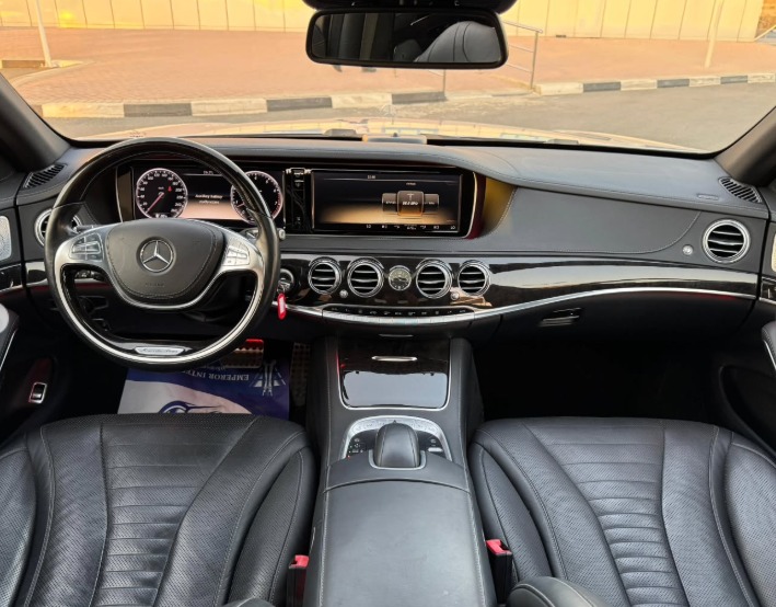2014 Mercedes S550 Wald Body Kit 4.7L Twin-Turbo V8 Silver Black Sedan