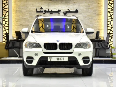 2013 BMW X5 xDrive35i 6 Cylinders Engine White Tan SUV GCC Specs