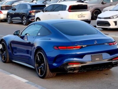 2024 Mercedes-Benz AMG GT 63 V8 twin-turbo Engine Blue Beige Coupe 4WD