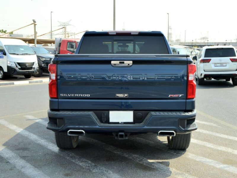 2020 Chevrolet Silverado 5.3 Liters 8 Cylinders Engine Blue Grey Pick Up Truck