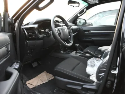 2025 Toyota Hilux Adventure 4.0L V6 with BSM Black Pick Up Truck GCC Specs