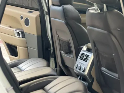 2016 Land Rover Range Rover Sport HSE 6 Cylinders Engine White Brown SUV