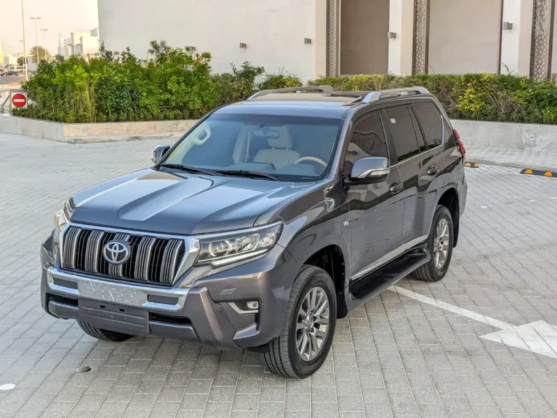 2021 TOYOTA PRADO VX TOP FULL OPTION V6 4.0L GCC Grey Beige SUV