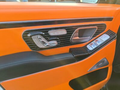 2018 Mercedes-Benz V250 2.0L 4-Cylinder Turbo Black Orange Luxury MPV